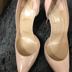Christian Louboutin Iriza Light Pink Patent